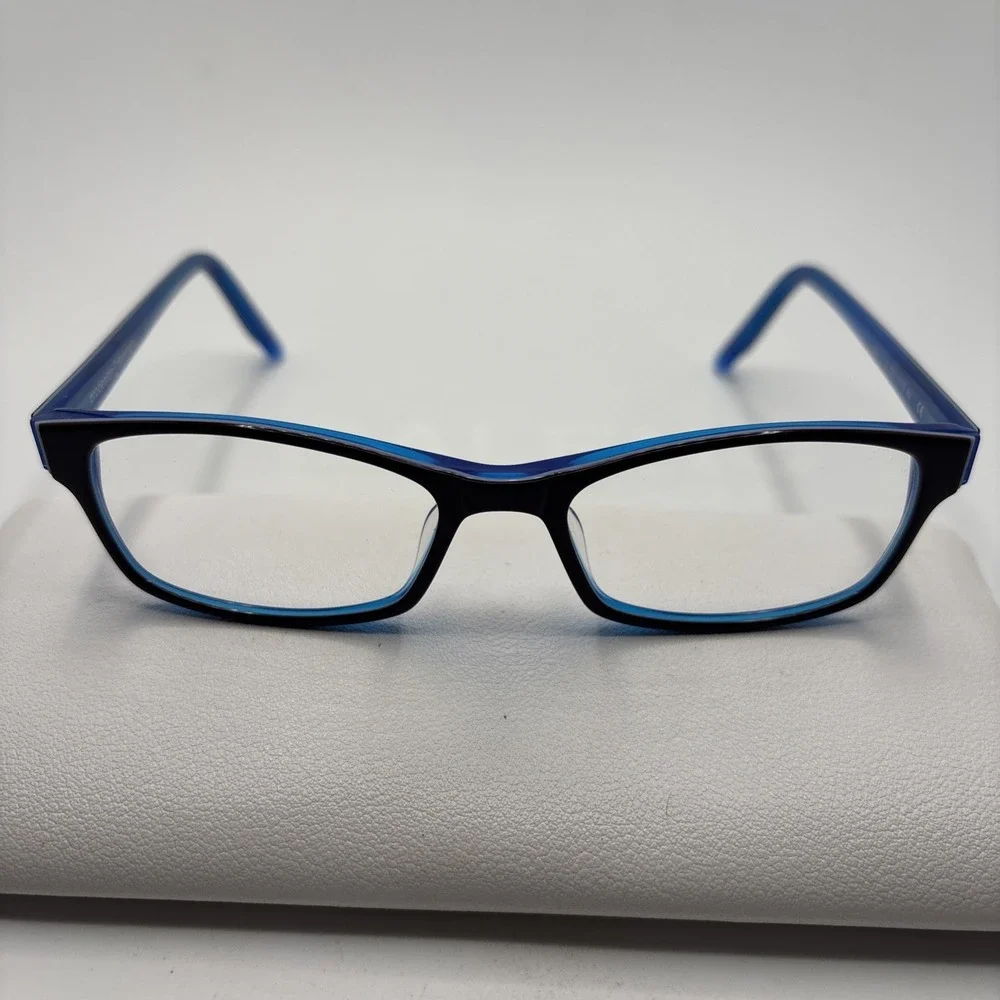 Prodesign Denmark 1700 c.3722 Purple Blue Eyeglasses Frames 50-16 135mm w/case